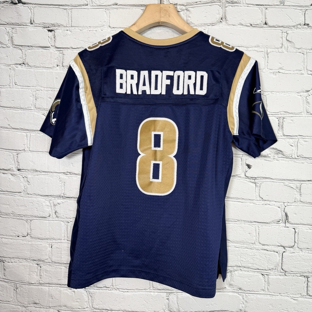 Reebok‎ Women's Premier NFL Jersey St. Louis Rams Sam Bradford Navy Size L 2011